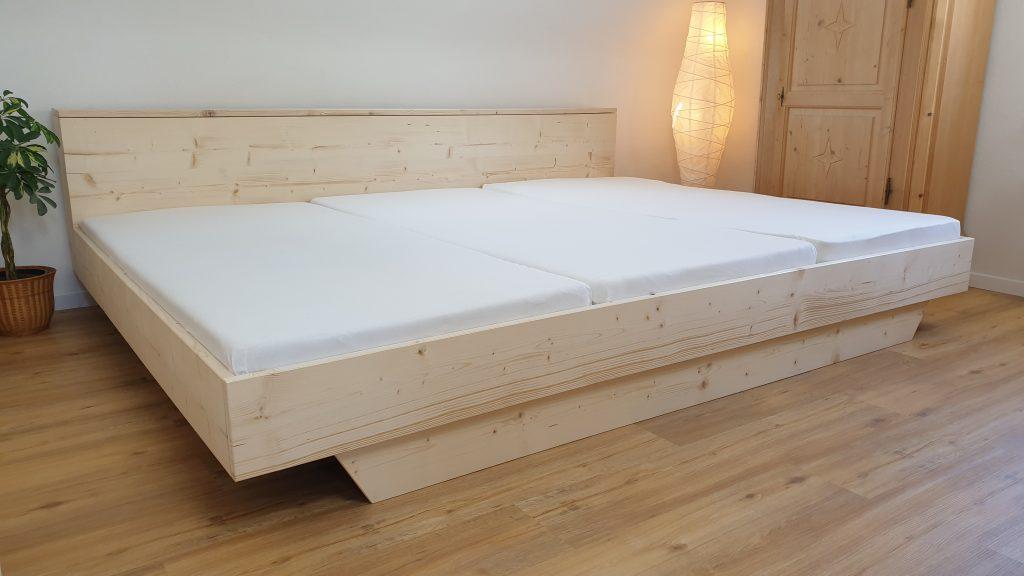 Familienbett aus Massivholz im skandinavischen Design